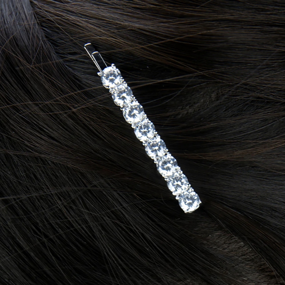 Kenneth Jay Lane CZ Hair Pins NEW - Picture 3 of 6